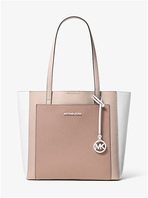 michael michael kors gemma large colorblock tote|Gemma Large Tri.